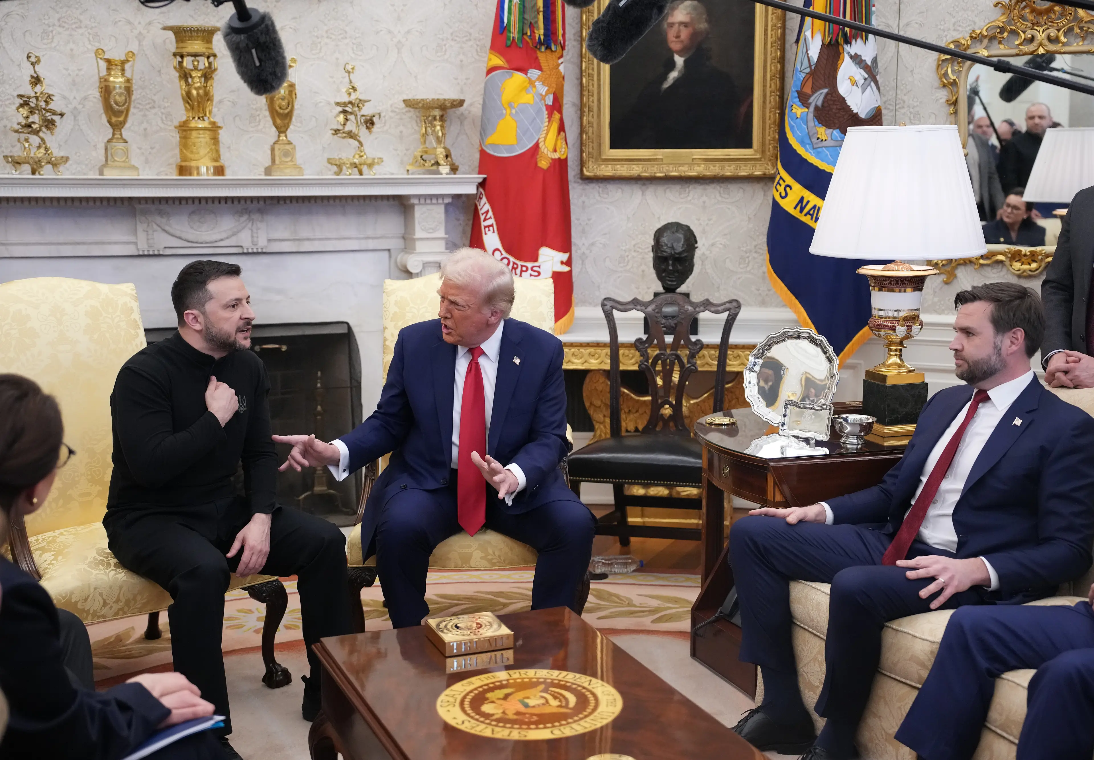 Zelenskyy says he thinks things can be salvaged (Andrew Harnik/Getty Images)