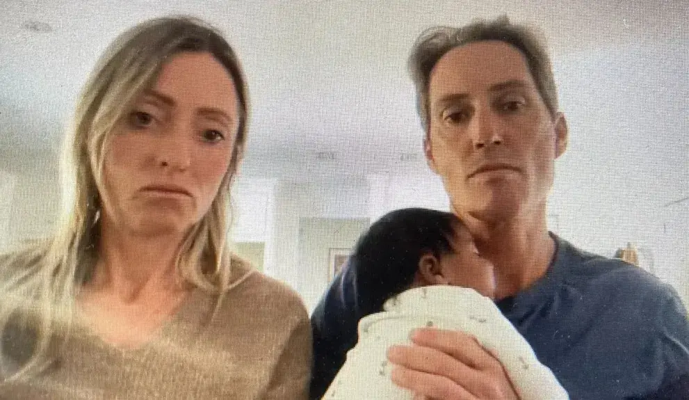 Tiffany and Steven gave birth to a child, who is not genetically related to them, in December 2025 (WESH2)