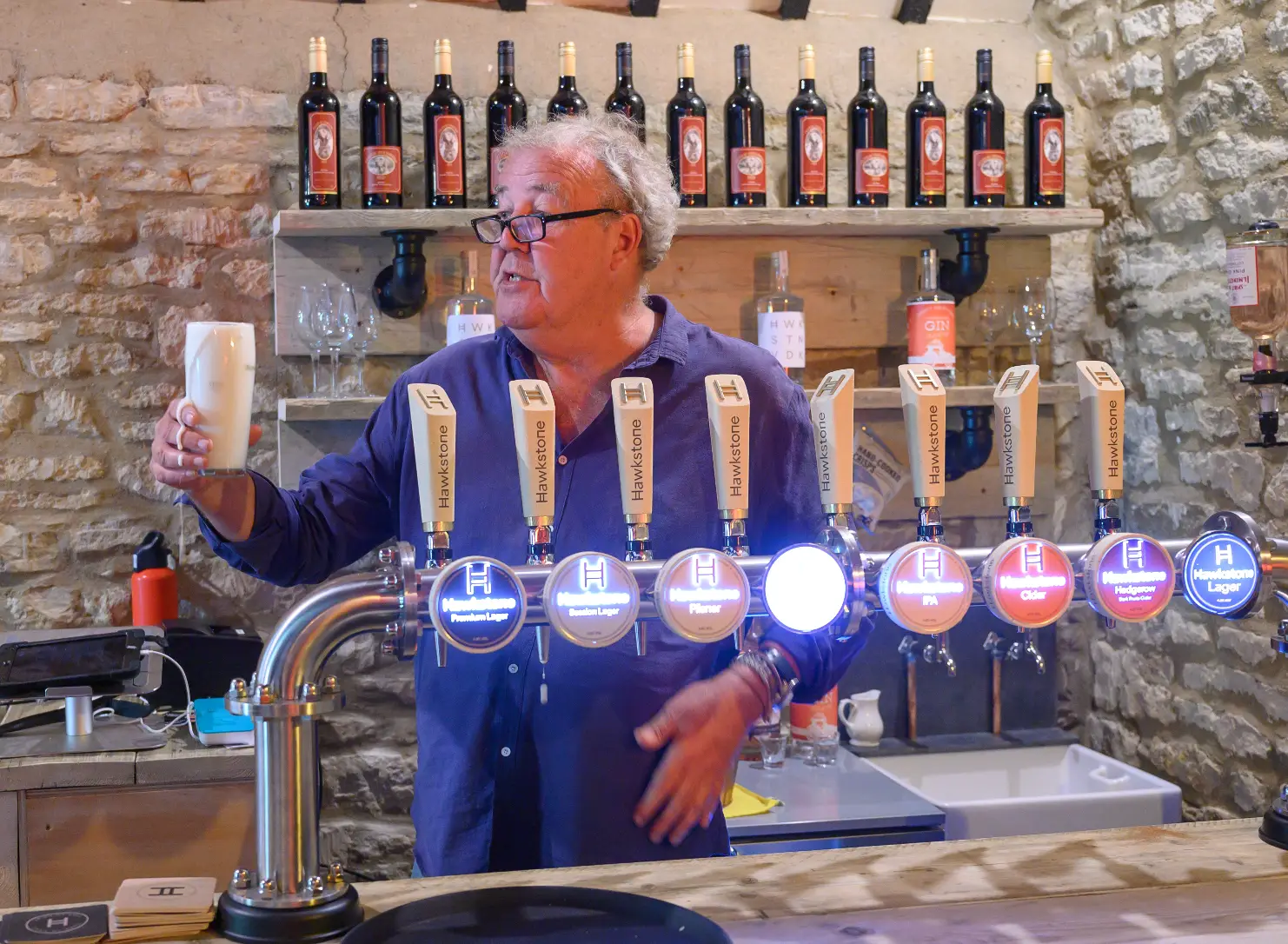 The new season of Clarkson's Farm will focus on the opening of his new pub (Prime Video)