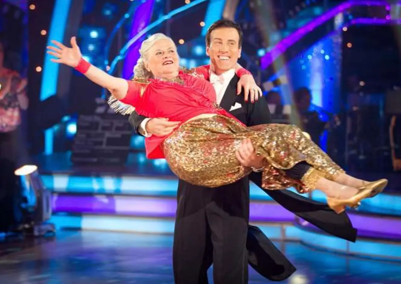 She appeared on Strictly Come Dancing in 2010 (BBC)