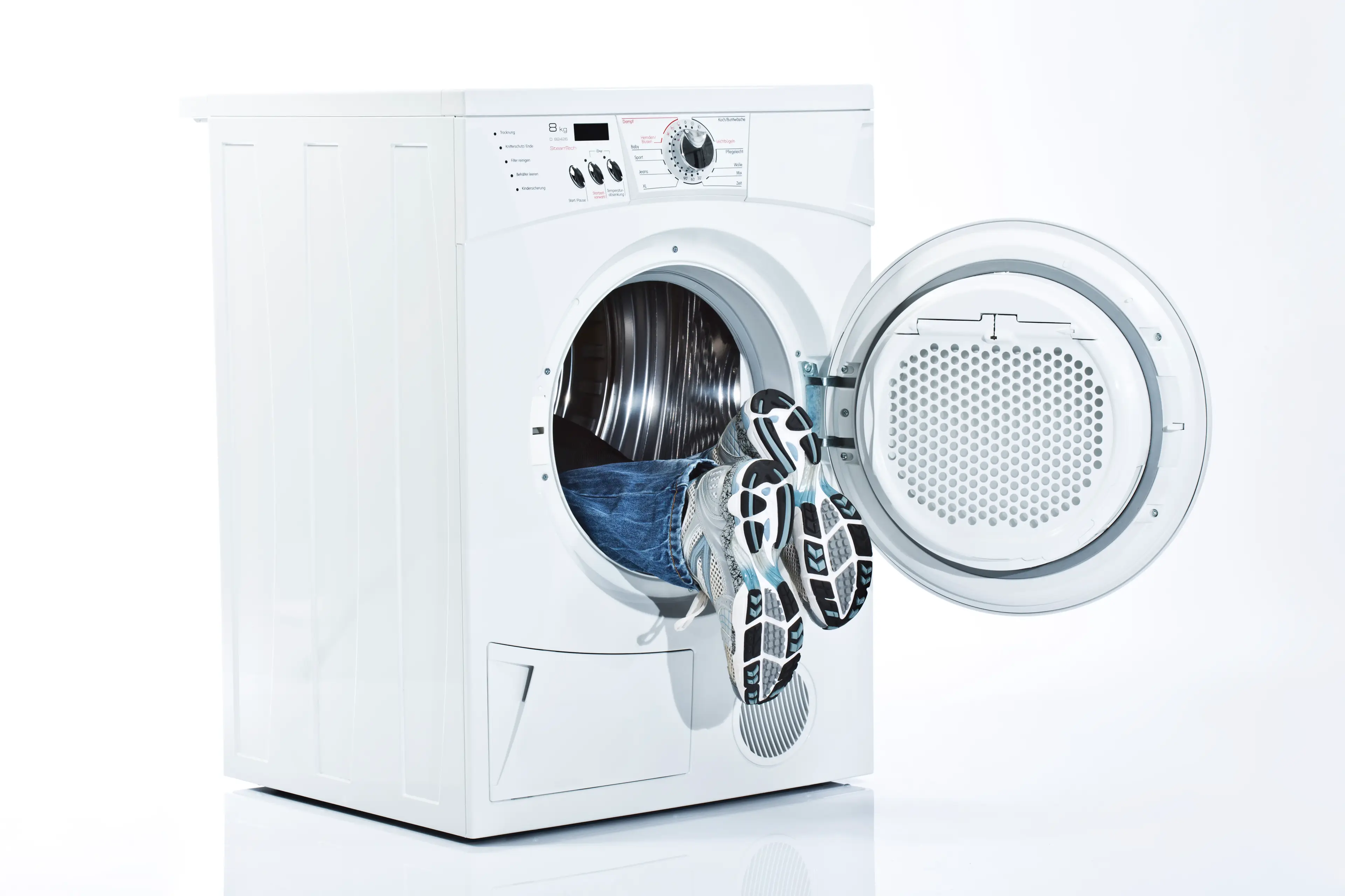 Don't put jeans in your washing machine... or else.