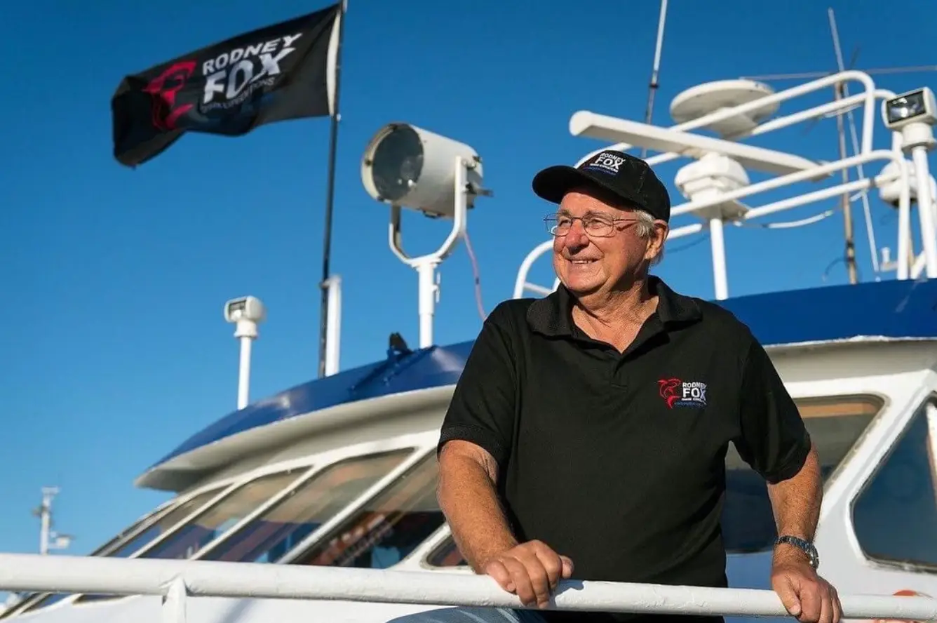 Rodney Fox was dragged to the bottom of the sea by the shark.