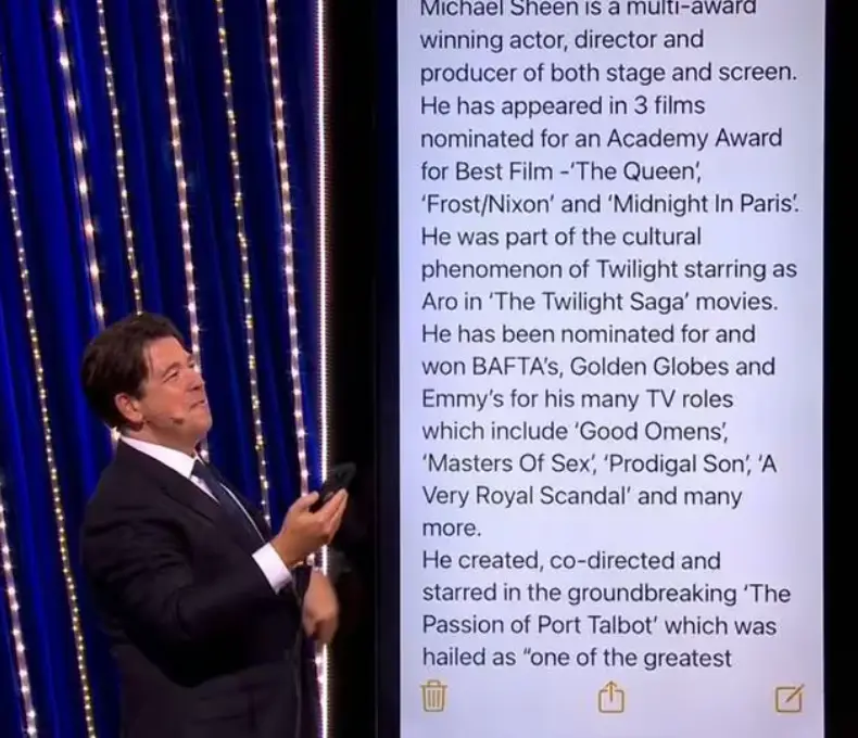 Michael McIntyre found it hilarious (BBC)