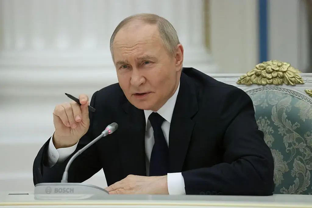 Russia president Vladmir Putin issued a nuclear war warning to Europe (Contributor/Getty Images)