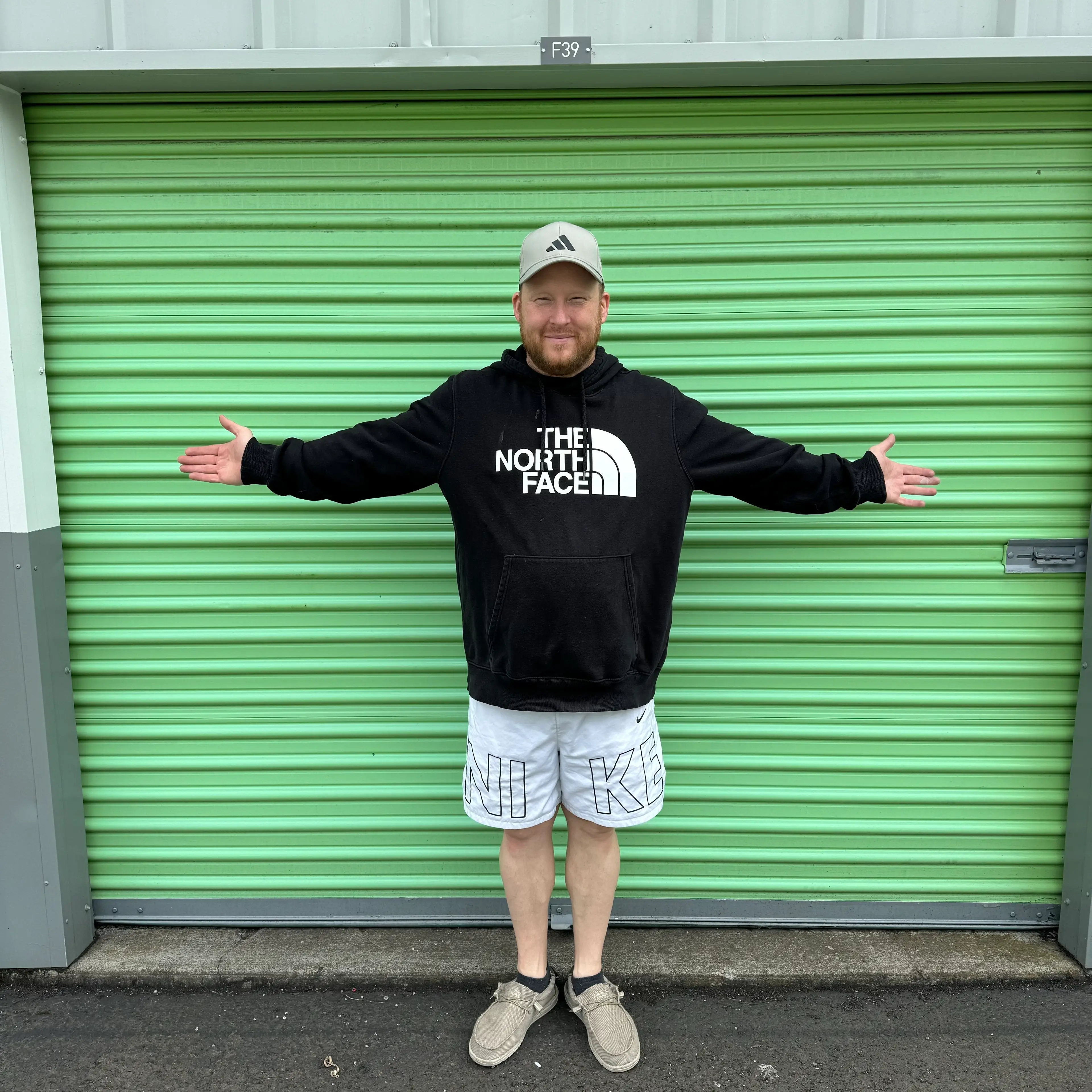 The 39-year-old has made millions since he started flipping storage containers 11 years ago (SWNS)