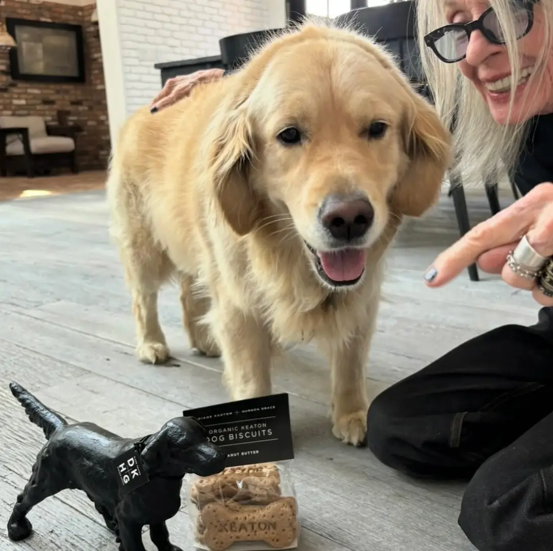 Keaton's last post was with her pet (Instagram/@diane_keaton)