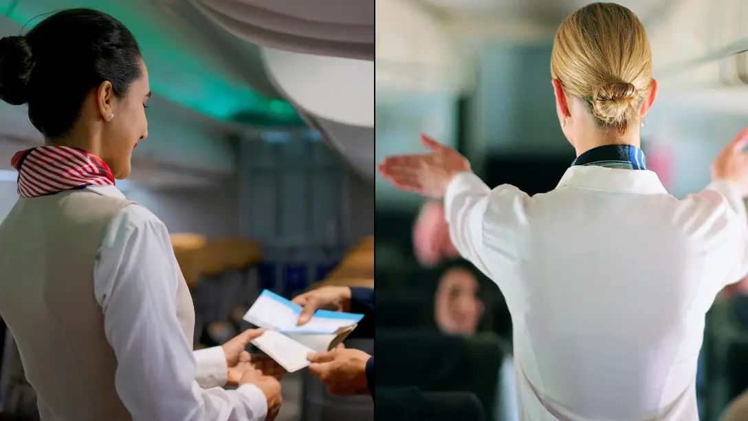 Cabin crew member shares how much money she makes per year