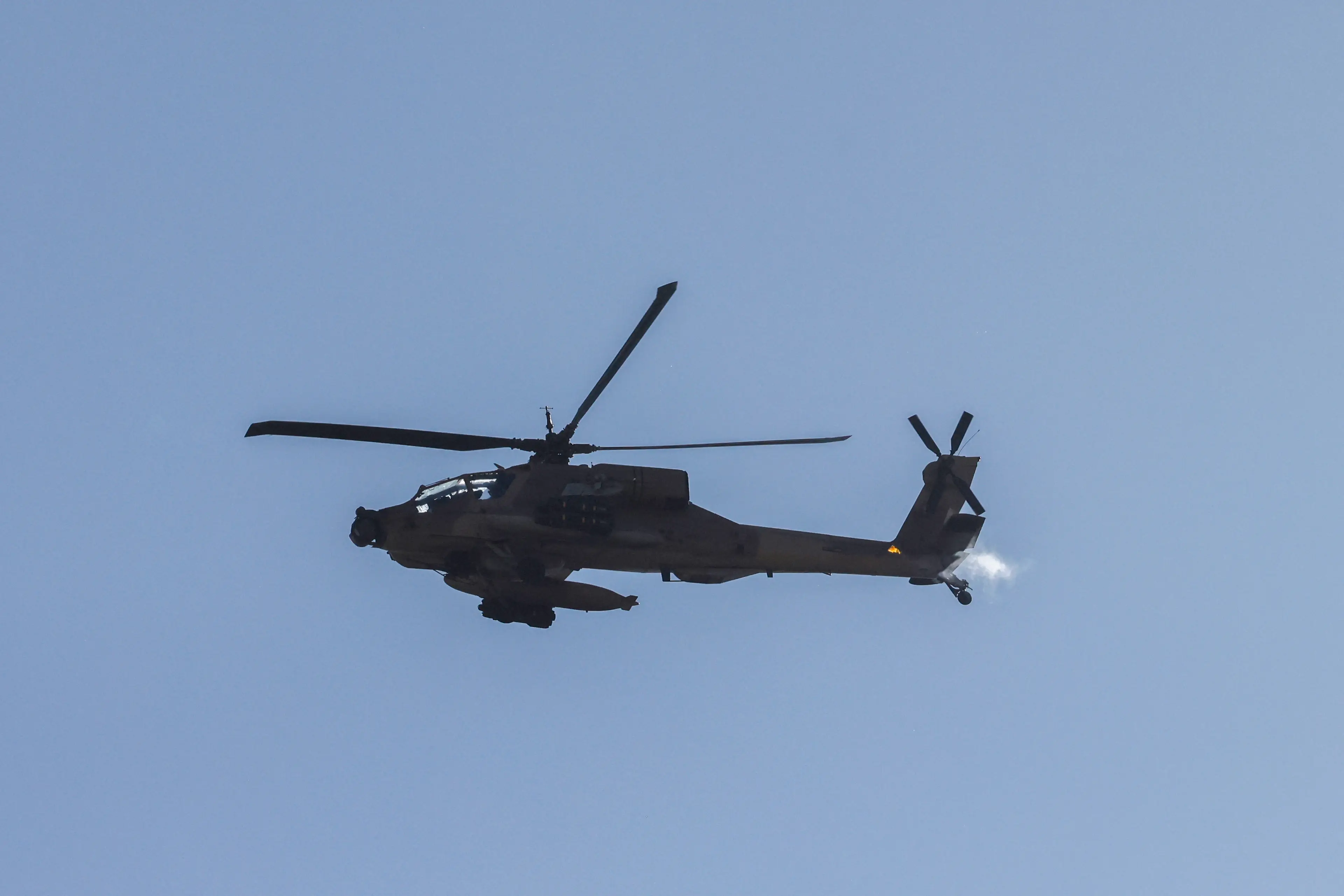 Chaos has erupted since the American helicopter, similar to the one pictured, was downed (Jalaa MAREY / AFP via Getty Images)