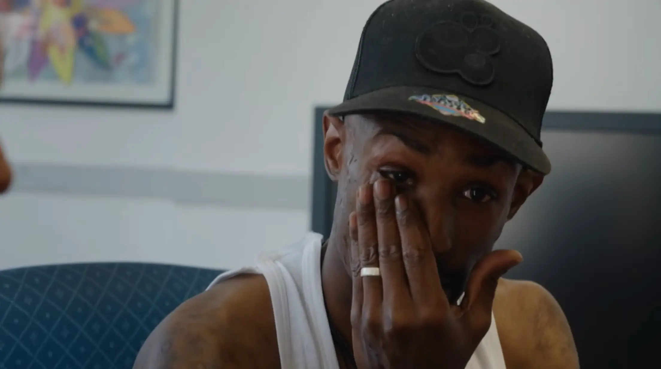 Chris is left in tears (Channel 4)