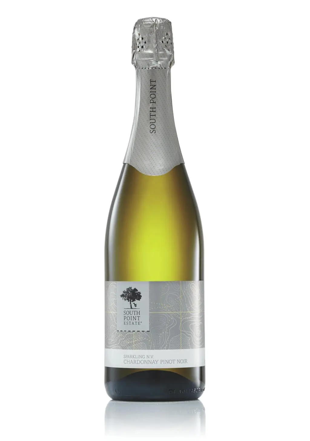 The $4.99 South Point Estate Sparkling Chardonnay Pinot Noir NV took home a Double Gold award.