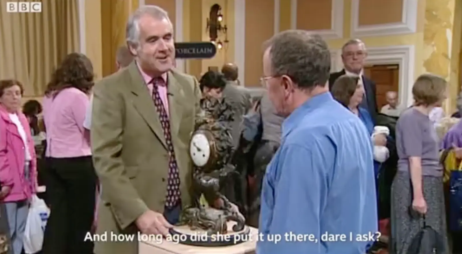 The bloke had had it stashed away in his attic.