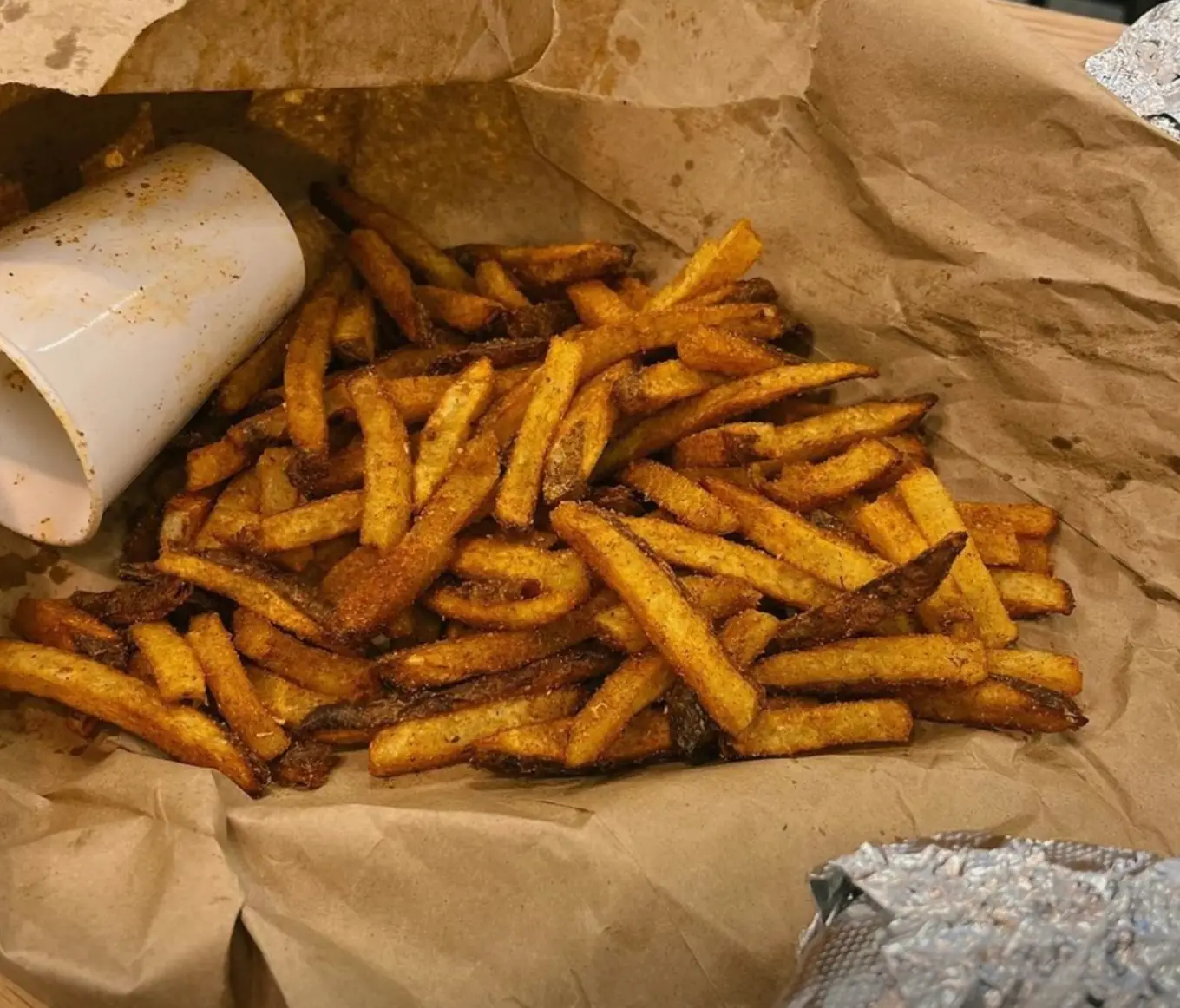 But why do they give you so many fries? (Instagram/Five Guys)