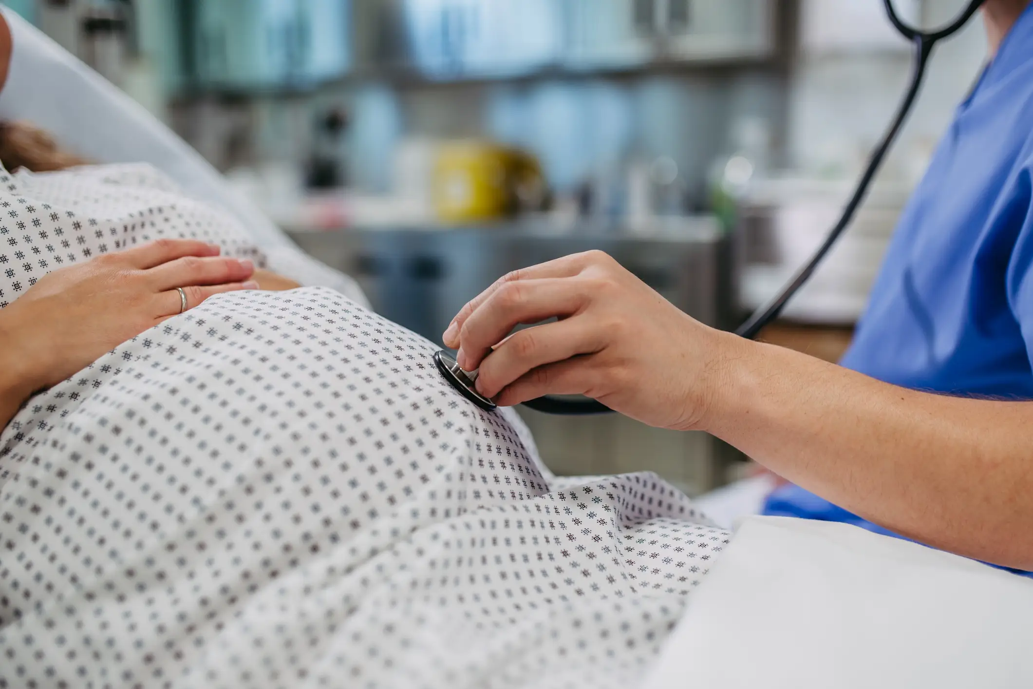 She wanted a natural birth but doctors disagreed (Getty Stock)