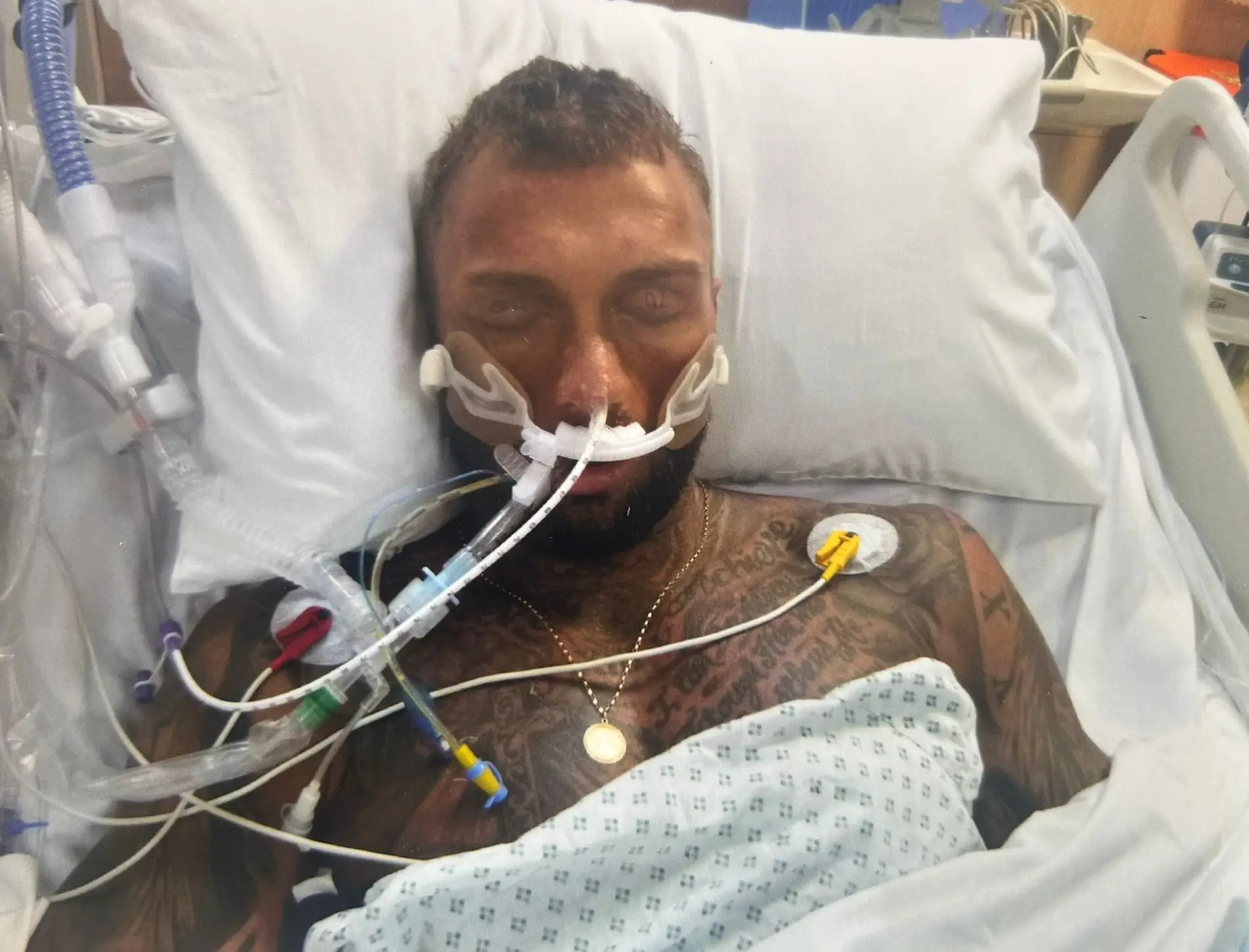 The bodybuilder spent over £35k on the drug addiction (SWNS)