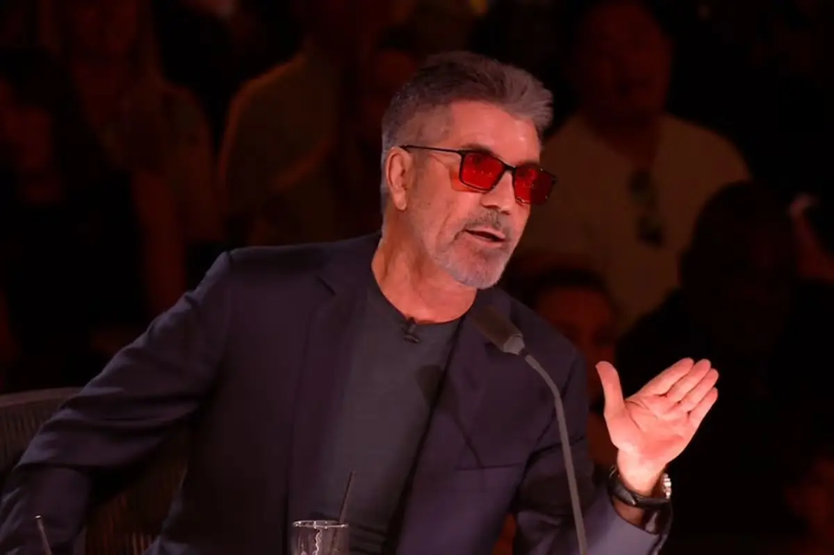 However Cowell received backlash for his brisk response to Dec (ITV)