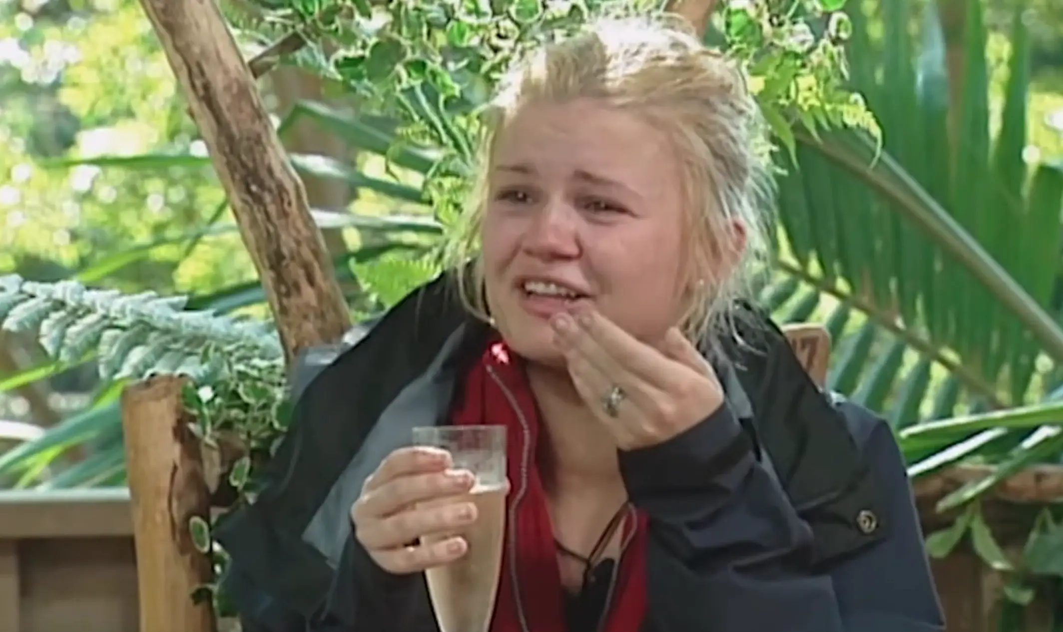 Katona was the first queen of the jungle (ITV)