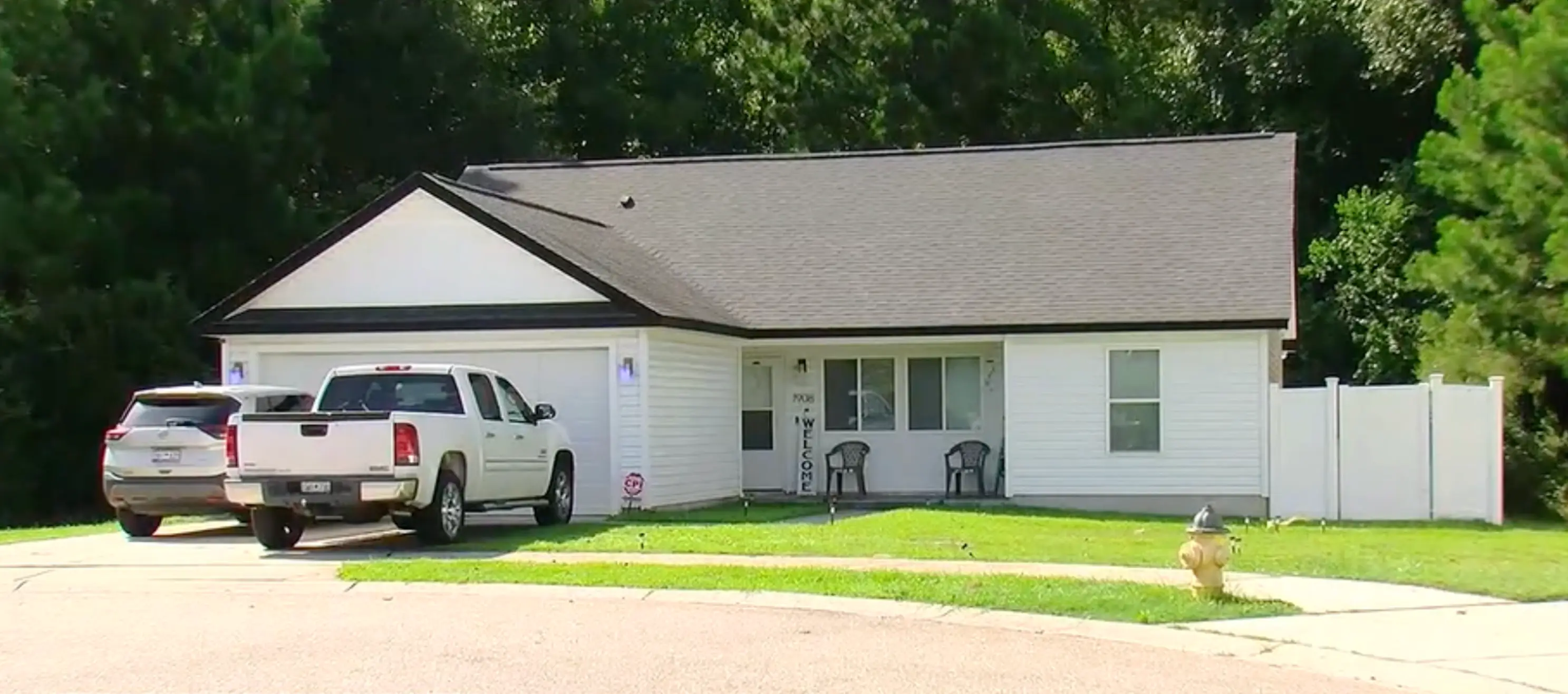 She was told through the doorbell her dad had died. (WMBF News)