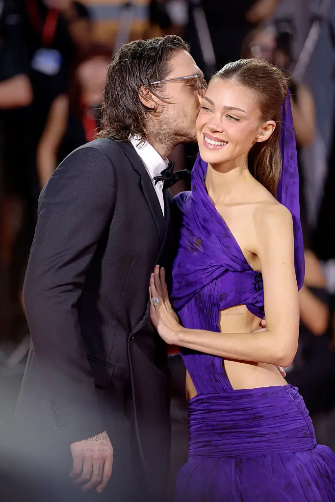 Brooklyn and Nicola were in Venice for the film festival (Benjamin Cremel/Getty Images)