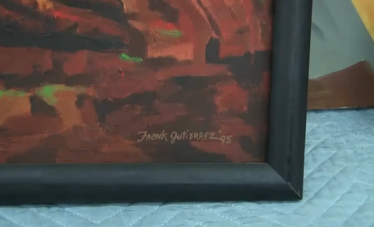 Frank Gutierrez's work was influenced by Pablo Picasso and Georges Braque (A&E)