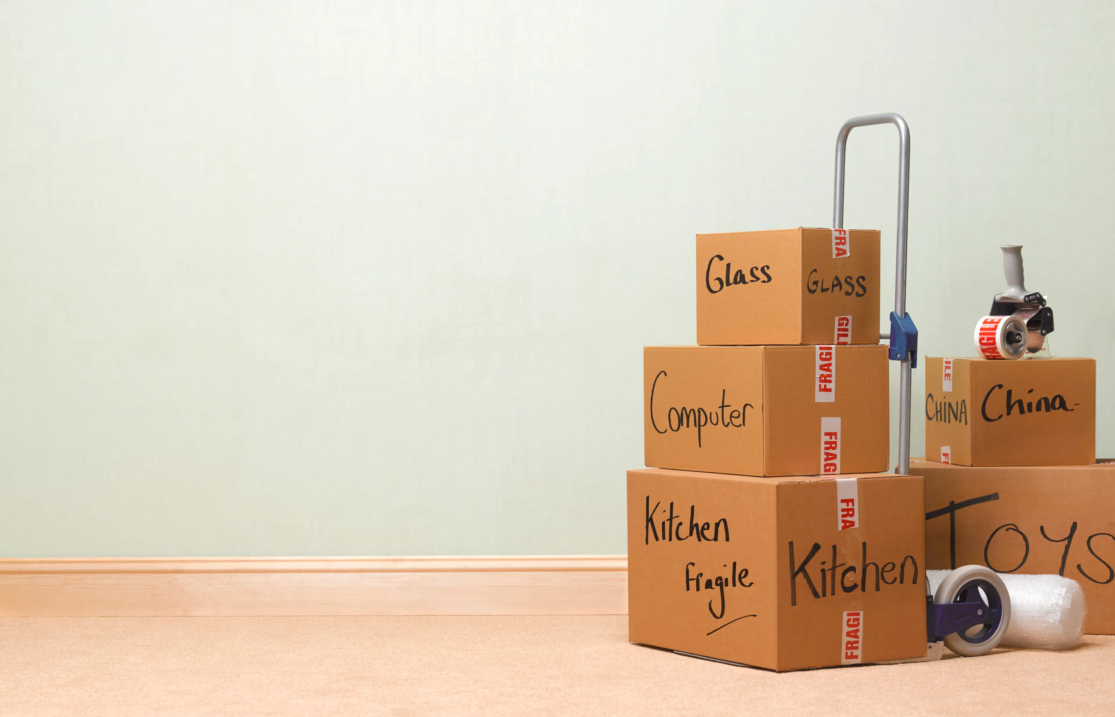 Moving house is a stressful experience (Getty Stock Images)