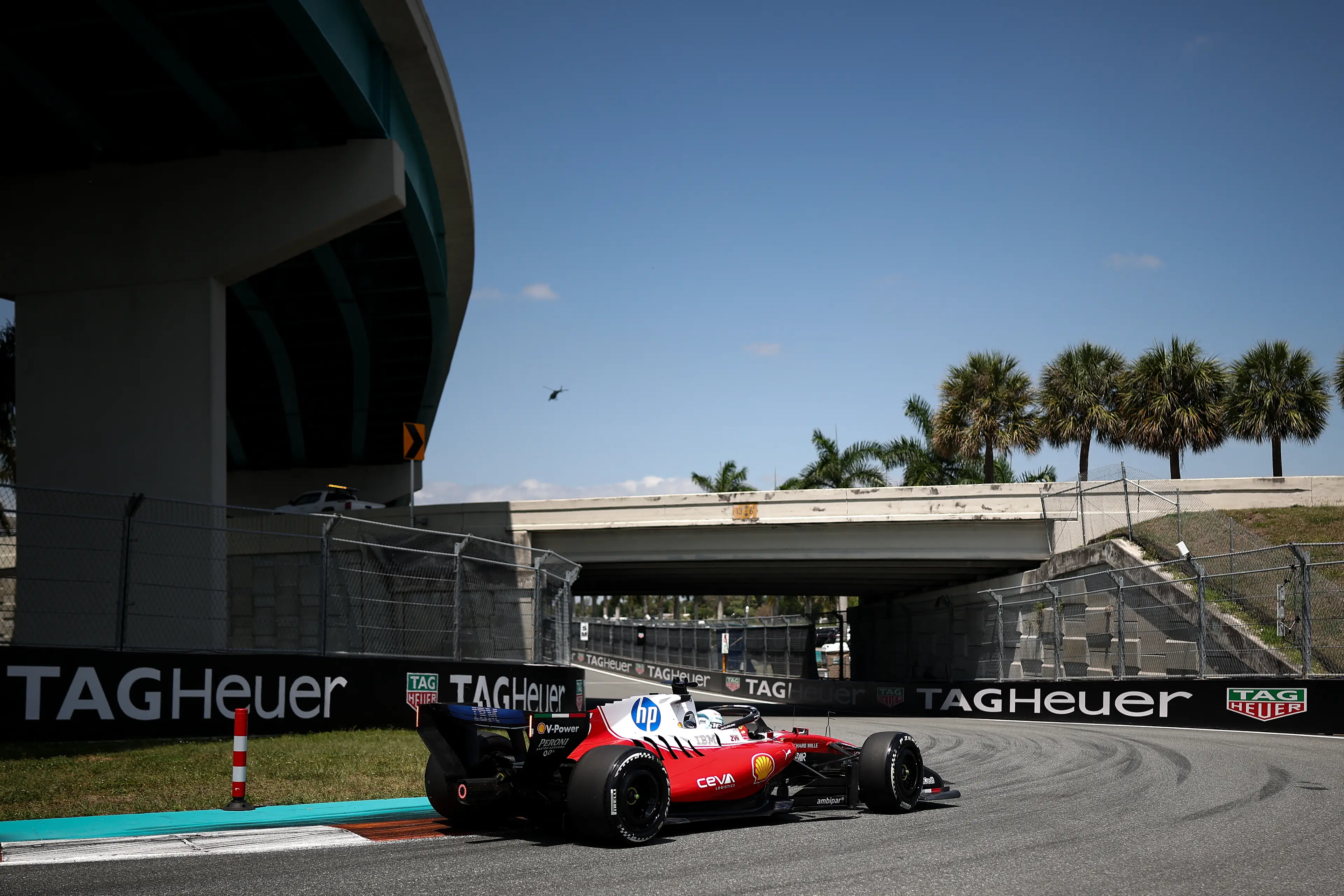 The Miami Grand Prix is getting underway this weekend (CHARLY TRIBALLEAU / AFP via Getty Images)