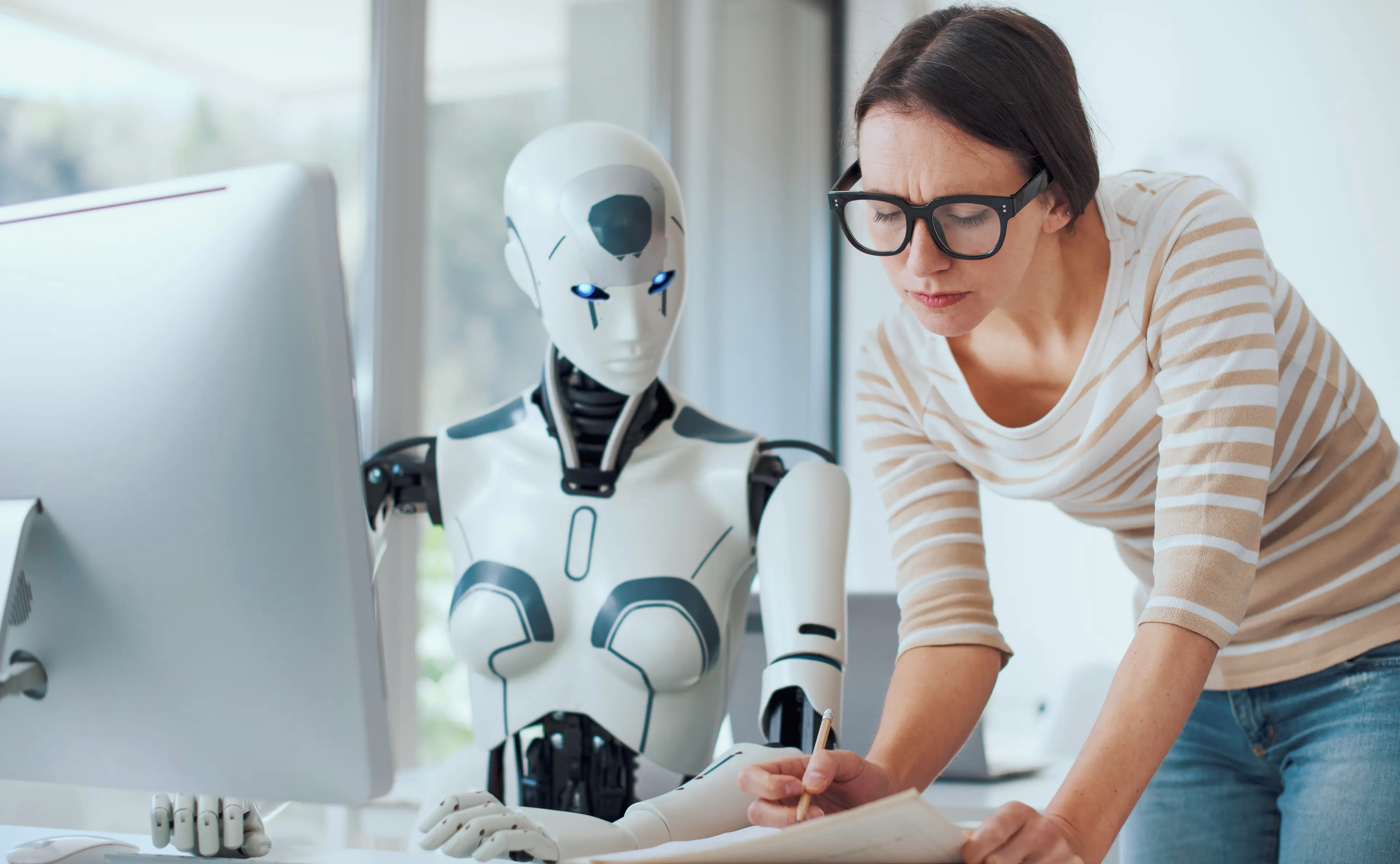 He suspects economic catastrophe could be on the cards thanks to AI (Getty Stock Image)