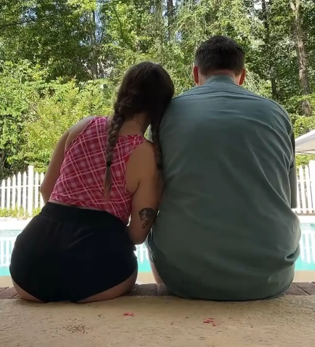 The TikToker says it would be 'rude' to leave her dad behind (NudePR)