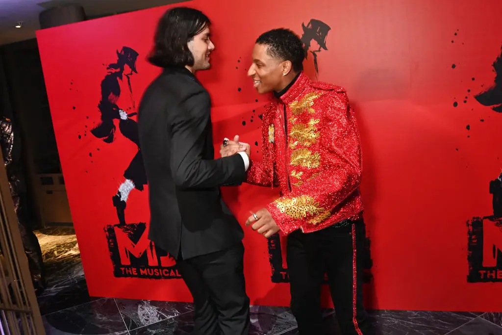 He seemed to perk up when meeting the cast.