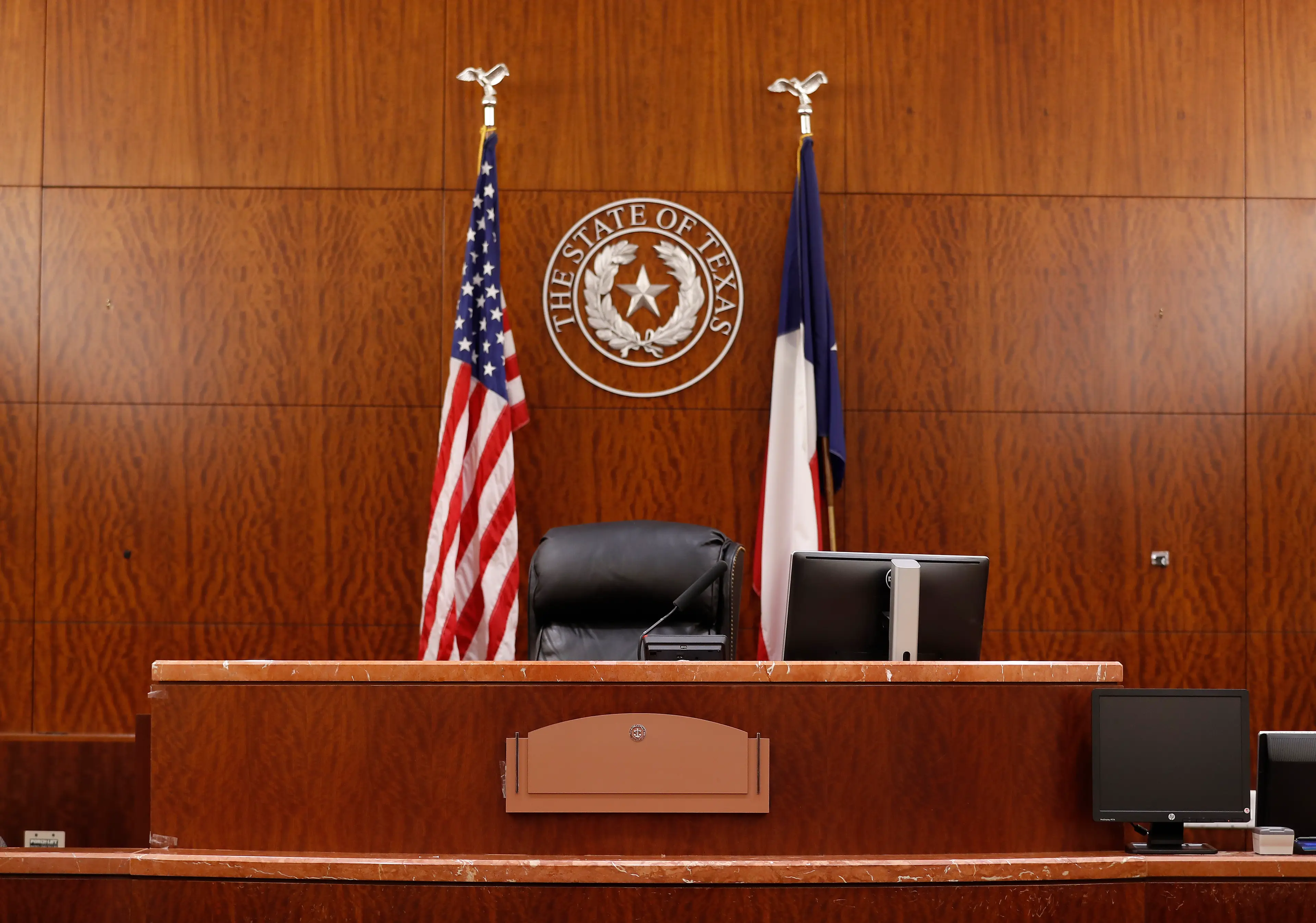 A judge working in Texas did not respond well to Mariah Medina's workwear (Karen Warren/Houston Chronicle via Getty Images)