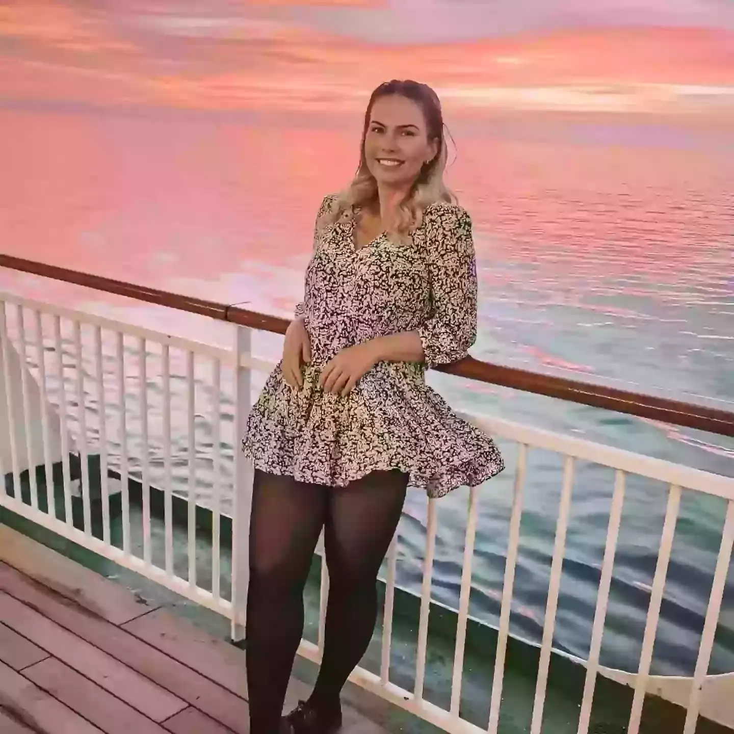 Lucy Southerton started out as a massage therapist on cruise ships when she was 19 (Instagram/@cruisingascrew)