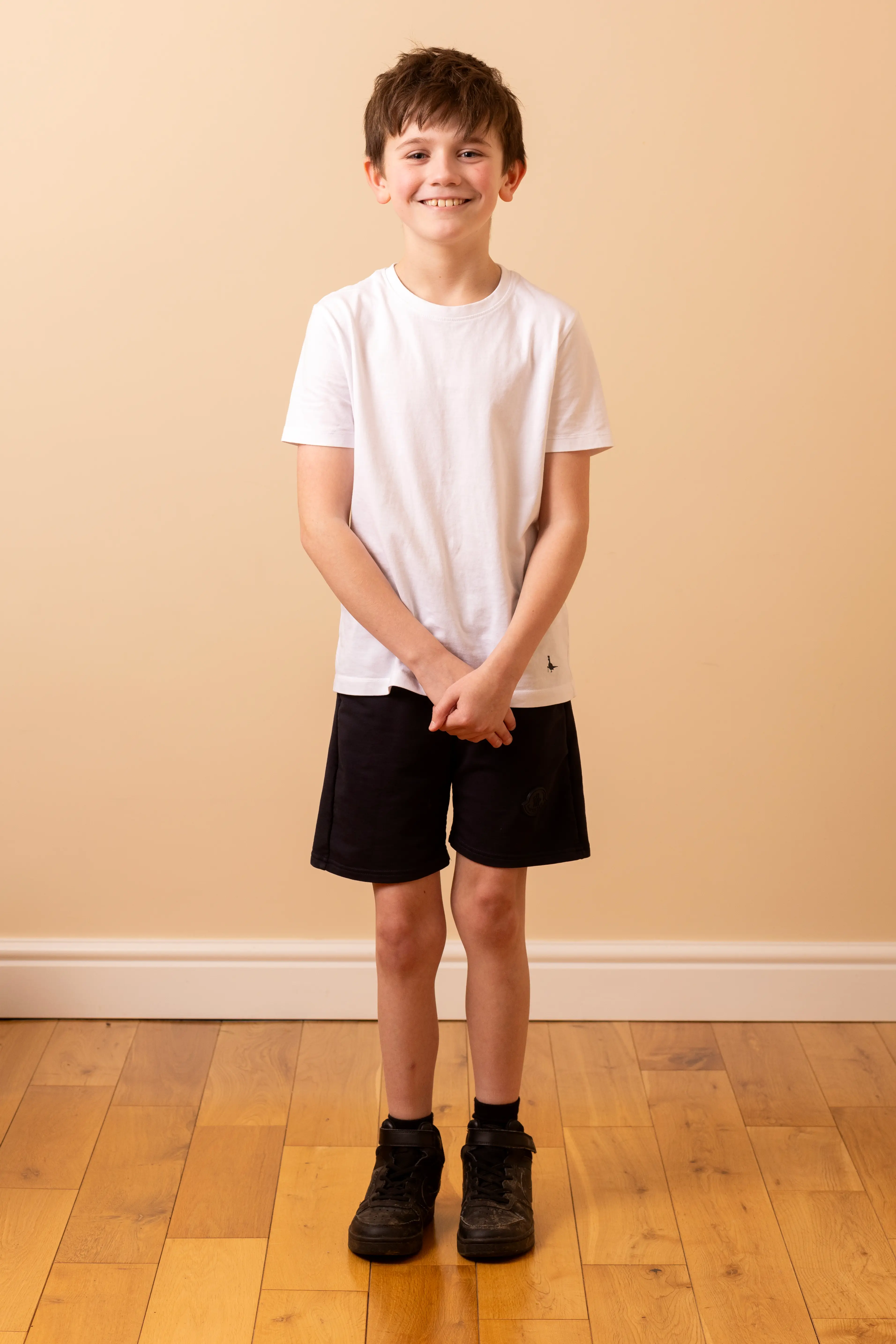 The schoolboy said he now 'towers over' his pals (Laura Ducker/PA Wire)