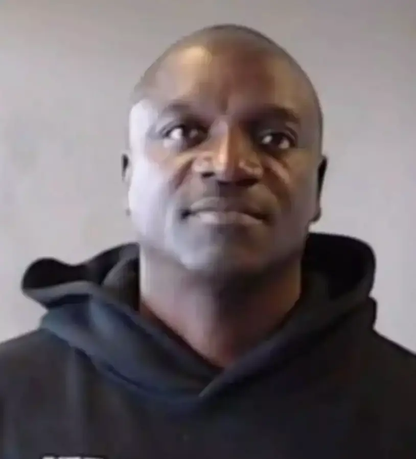 The singer's mugshot later appeared online (DeKalb County Sheriff's Office)