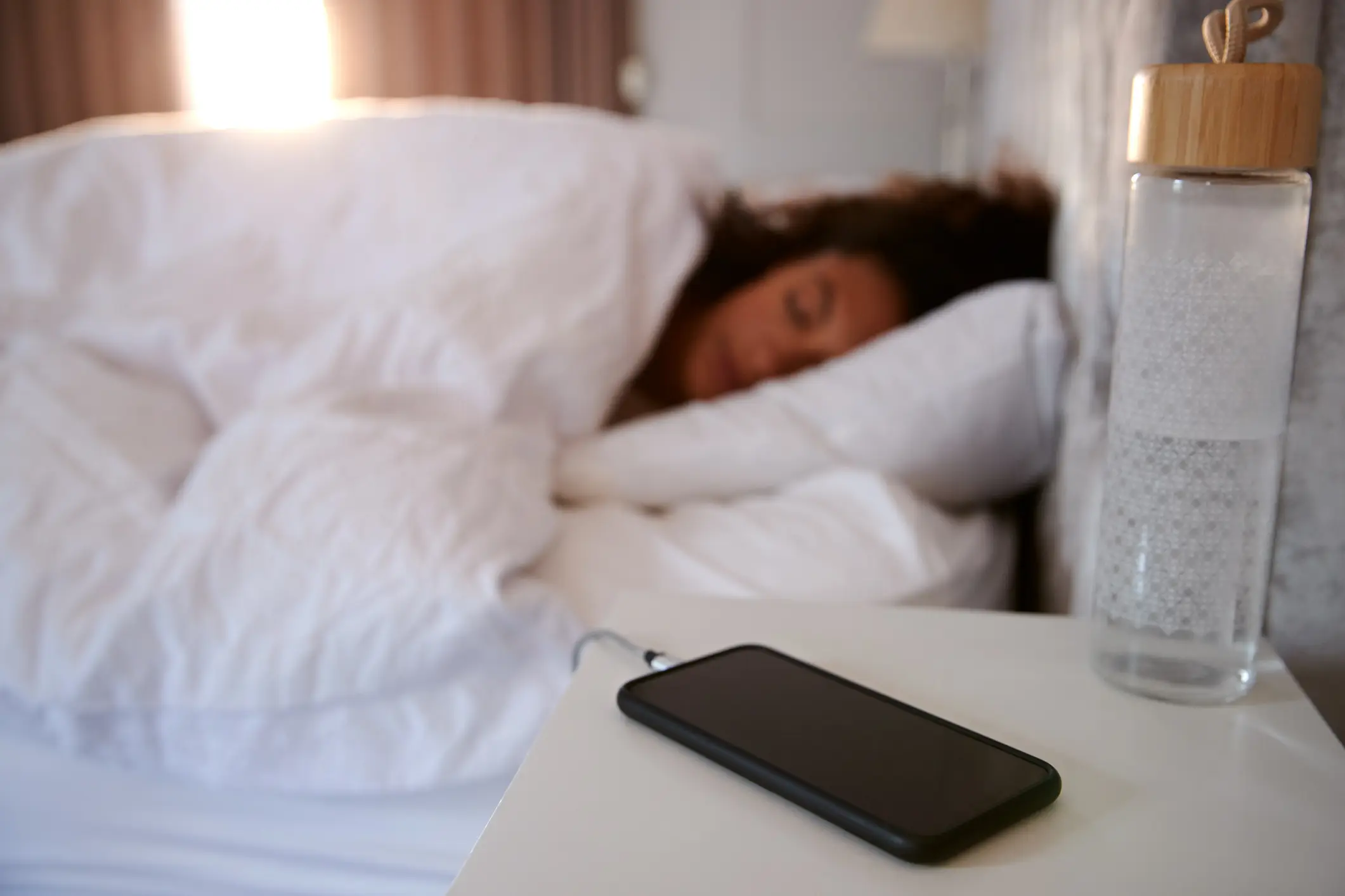 Sleeping with your phone nearby may not be the best idea (Getty Stock Image)