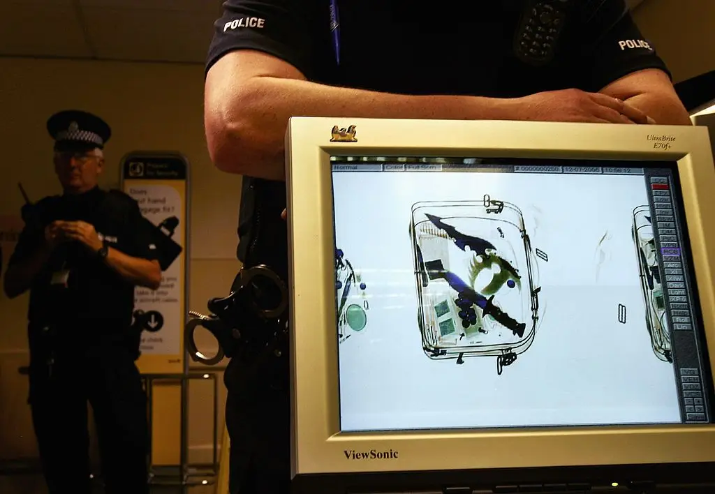 "Sir, please put your tray away. Also, you appear to be carrying a number of weapons in your luggage, we need to have a chat about that." (Jeff J Mitchell/Getty Images)