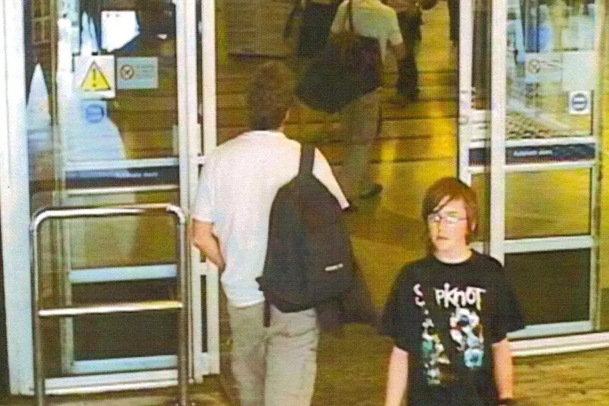 This CCTV image is the last confirmed sighting of Andrew Gosden (PA)