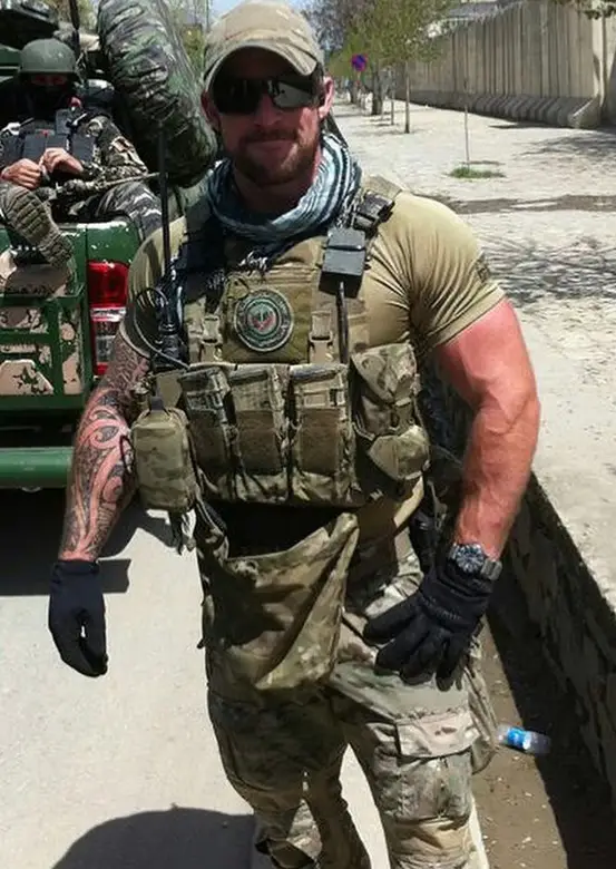 Staz, 41, has a decade of decorated service with the British Special Forces under his belt (Social media)