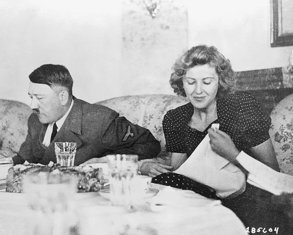 Hitler and Eva Braun were reportedly married shortly before their deaths (Getty Stock)
