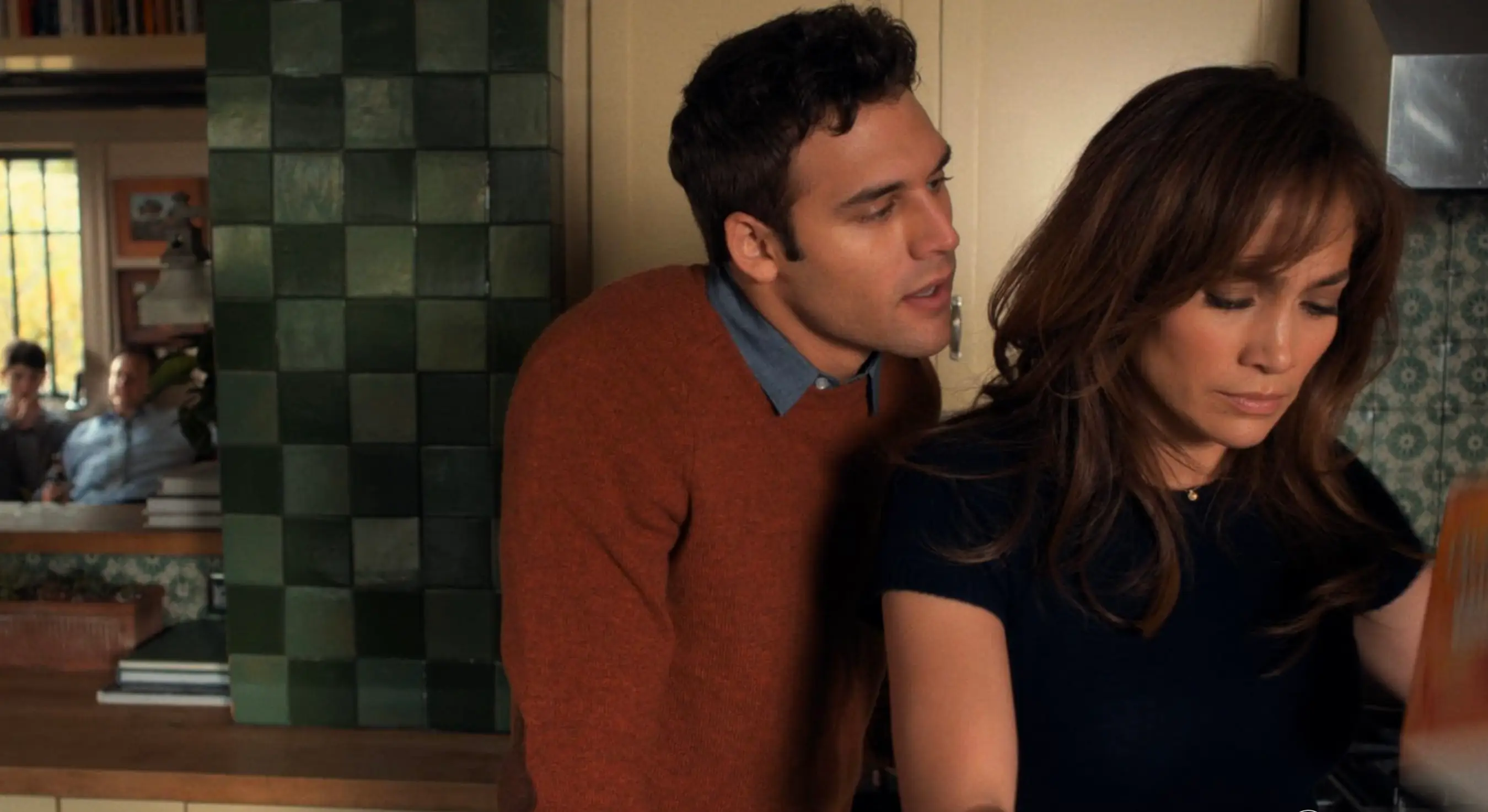 He had to wear an unusual bit of kit during intimate scenes with the music star. (Universal Pictures)