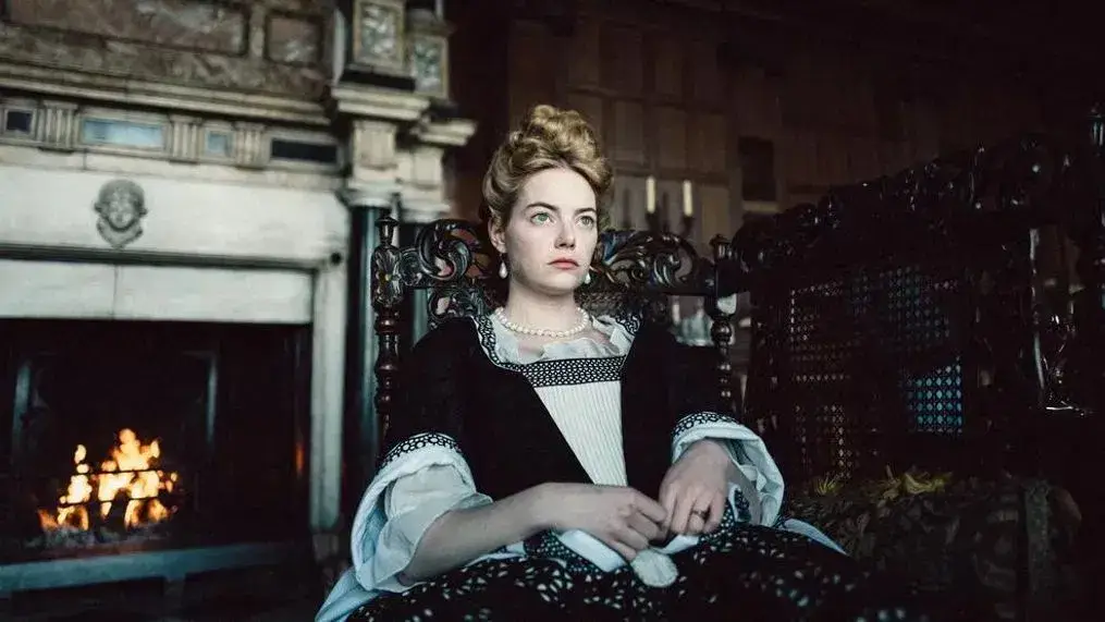 Emma Stone starred in The Favourite alongside Olivia Colman (Fox Searchlight Pictures)