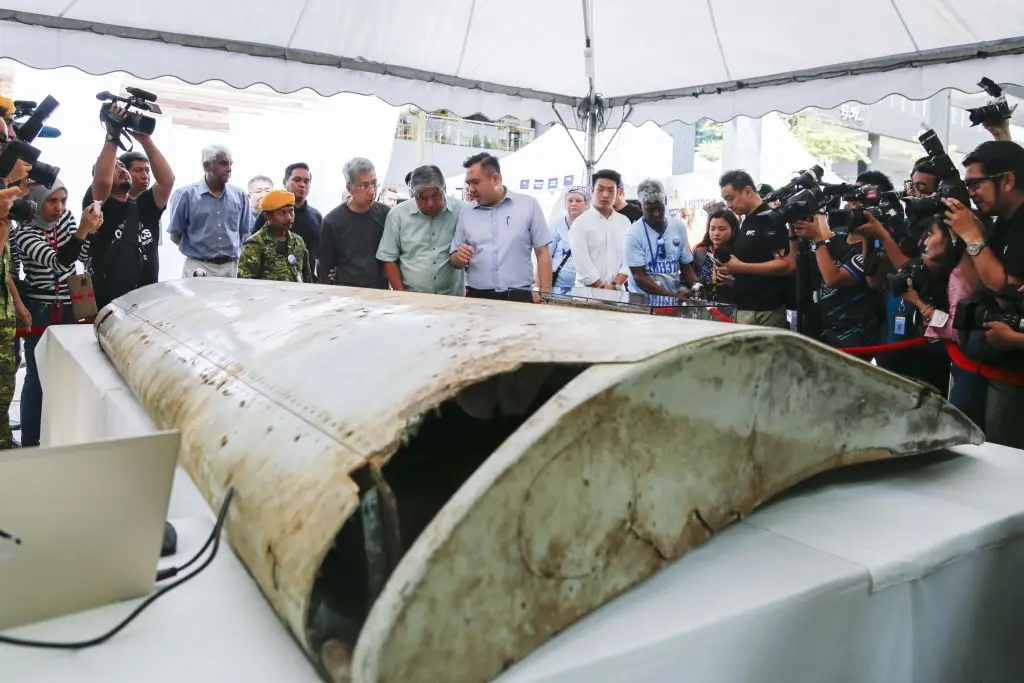 Debris identified as MH370 have since washed up in the ocean. (Adli Ghazali/Anadolu Agency/Getty Images)