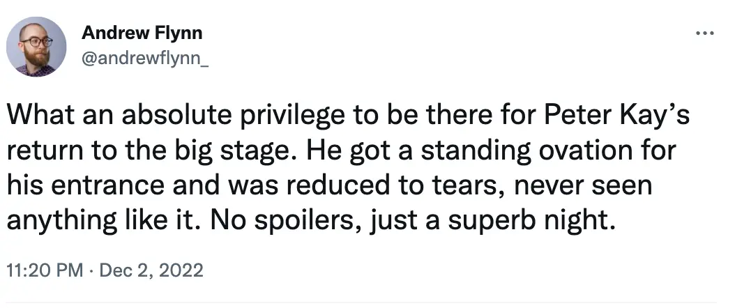 Many fans have respected Kay's request.