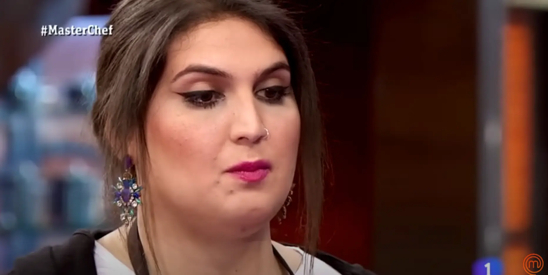 Saray Carrillo served up a questionable dish on Masterchef. (Masterchef Espana / YouTube)