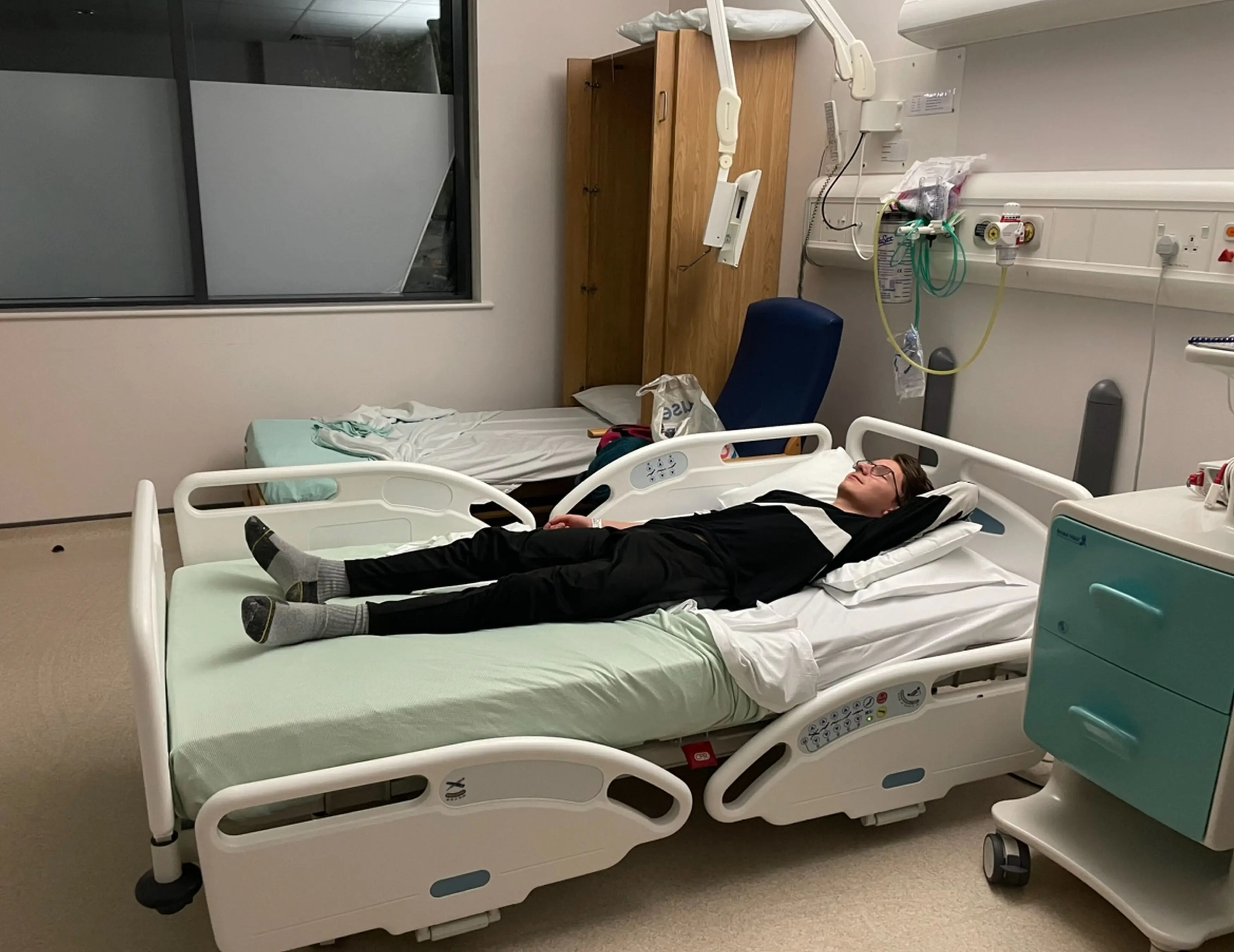 She couldn't get a GP appointment but took her son to hospital anyway, where she was told she'd saved his life by bringing him. (Kennedy News and Media)