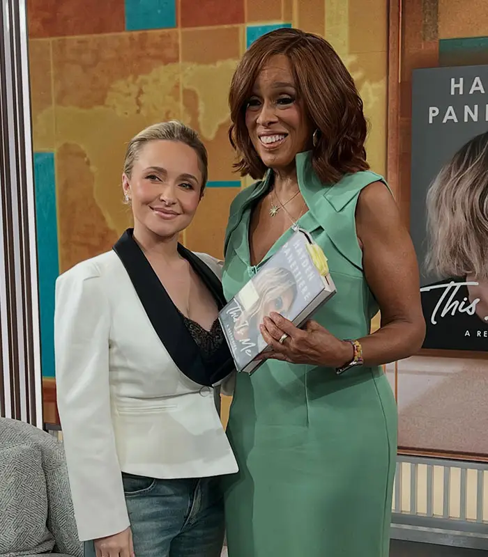 CBS host Gayle King reflected on her final interaction with Panettiere, saying she was 'clearly still struggling."
(Instagram/@haydenpanettiere)