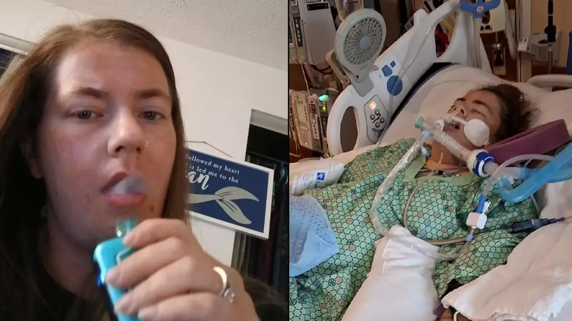 All symptoms woman who ‘showered with e-cig’ faced before ‘black goo poured out of her’ due to vaping addiction