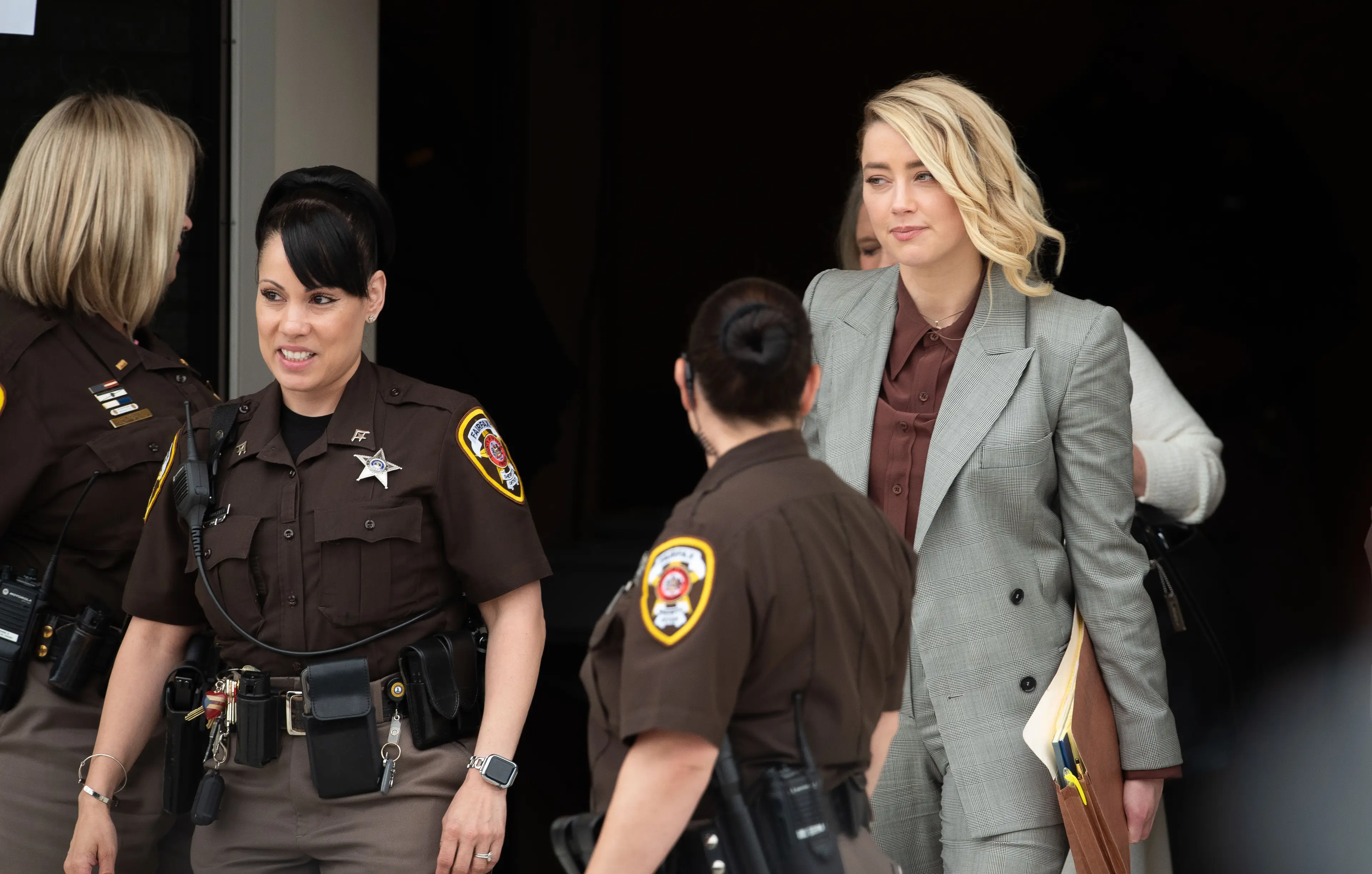 Depp fans would shout death threats at Heard during the trial. (Cliff Owen/Consolidated News Pictures/Getty Images)