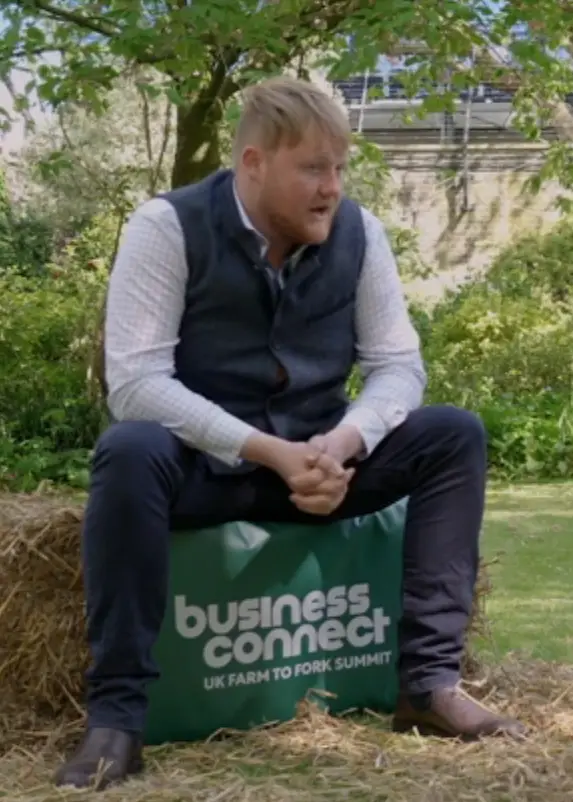 Kaleb Cooper during his visit to meet PM Rishi Sunak (Prime Video)