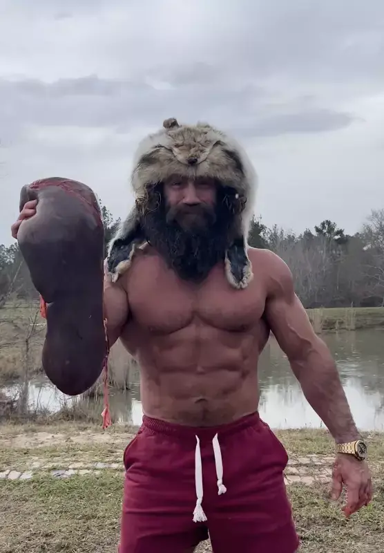 Brian Johnson, the Liver King, initially claimed that his body was the product of his exercise and raw meat and organs diet.