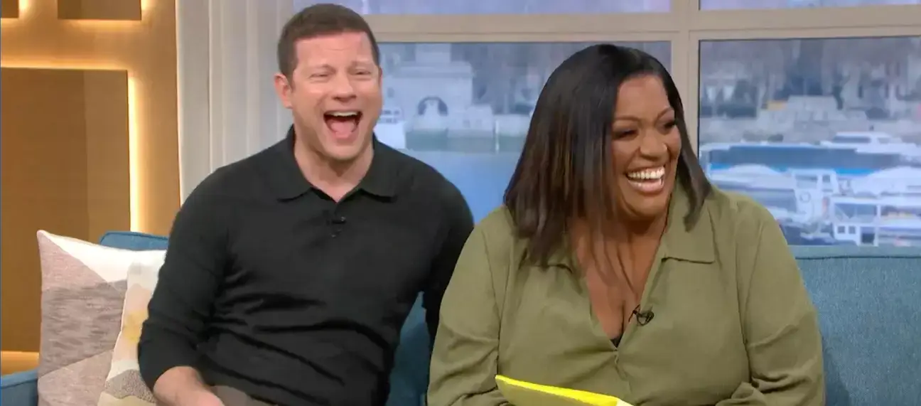 Hosts Alison and Dermot were left in stitches.