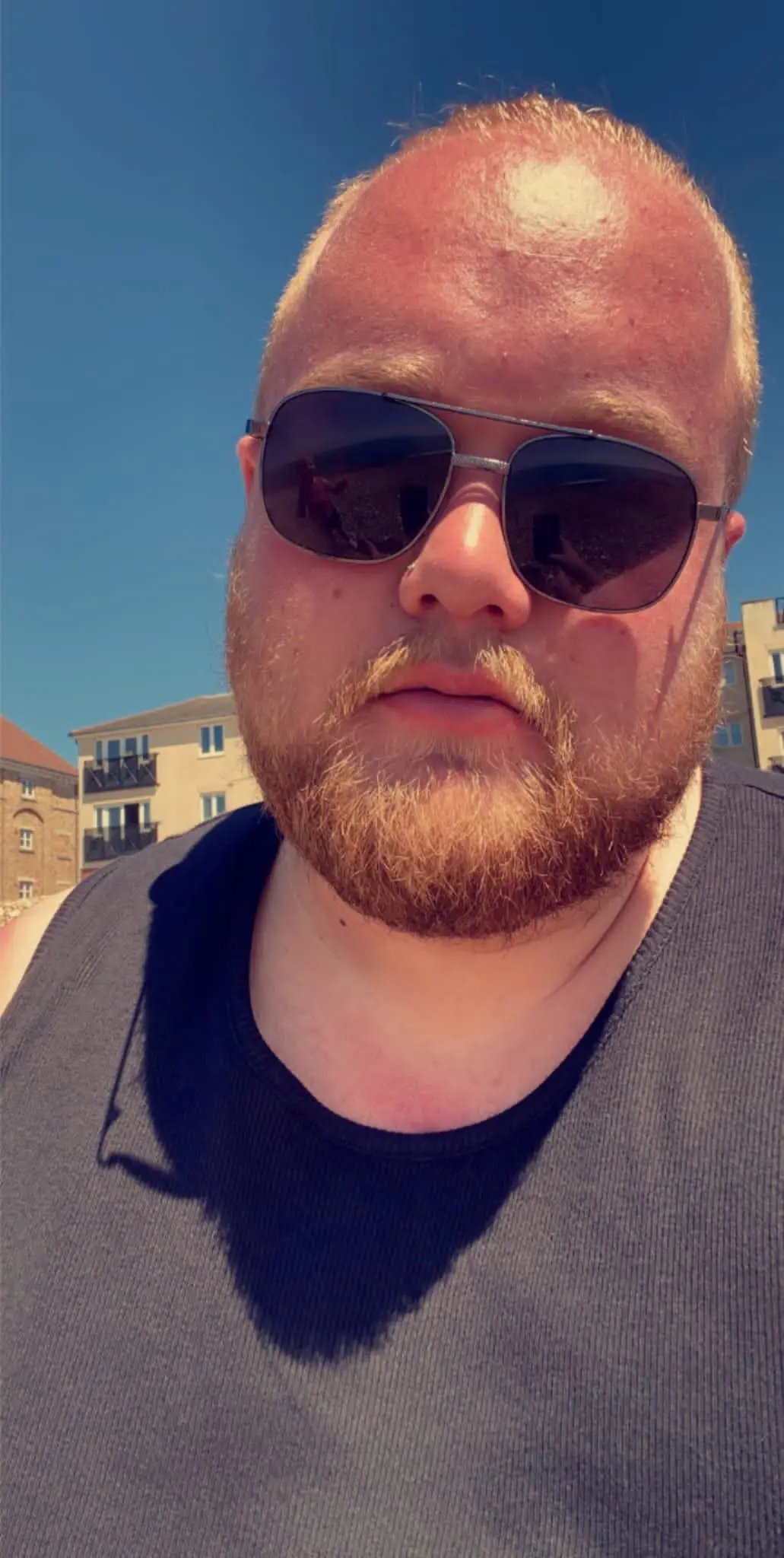 Mason Sanders says he couldn't believe it when someone walked into his room.